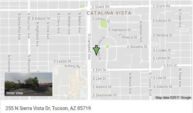 Joseph Bonanno home, Joe Bonanno home, 255 Sierra Vista Drive, Tucson Arizona, 1847 E. Elm, Tucson, Arizona