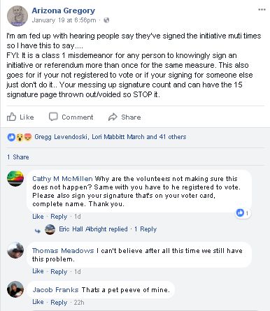 Arizona Gregory (Greg Fox) says don't commit election fraud??? - Yea, the Safer Arizona Greg Fox that just got his rights restored!!!! - And Arizona Gregory remember it's perjury if you lie on an insuranse claim - Hey, Arizona Gregory, how many signatures did you collect for AZFMR or Arizona's For Mindful Regulation? - Before you got your rights restored? - I'm am fed up with hearing people say they've signed the initiative muti times so I have this to say... - I'm am fed up with hearing people say they've signed the initiative muti times so I have this to say... - z_98960.php