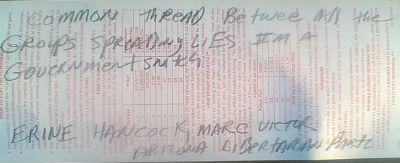 Common thread between all the groups spreading lies I am a government snitch? - Ernie Hancock, Marc Victor, David Dorn, Arizona Libertarian Party - z_98929.php