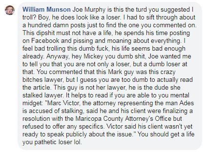 Some people think Marc Victor is a crook? - Is self proclaimed Libertairan Lawyer Marc Victor a crook - Joe Murphy seems to think Marc Victor isn't a crook - oldtempeguy@yahoo.com, old guy in tempe, oldguyintempe oldguyintempe, John Smithfield, John Smithfield, oldtempeguy@yahoo.com old, guy in tempe oldguyintempe, oldguyintempe, I wonder is this 'Joe Murphy' the same person as 'John Smithfield', 'oldtempeguy@yahoo.com', 'old guy in tempe' and 'Marc Victor'  - z_98717.php