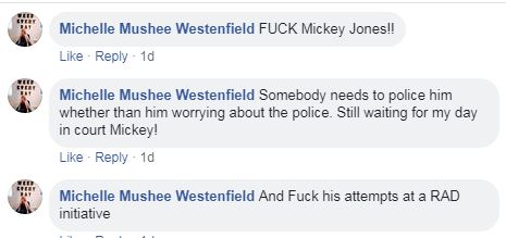 Is Safer Arizona Michelle Mushee Westinfield slandering me? - Did Michelle Mushee Westinfield slander me on Facebook yesterday around 3pm, 4pm, or 5pm? - 'Safer Arizona',  'Michelle Mushee Westinfield', 'Michelle Westinfield', Facebook, 'az east valley liberty forum', 'arizona politics', 'real arizona politics', 'arizona political debate'  - z_98718.php