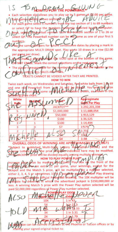 Is Tom Dean acting as Michelle Westenfield's lawyer to boot me out of PCC? - Sat, September 16, 2017 If so that is probably a conflict of interest which is not allowed