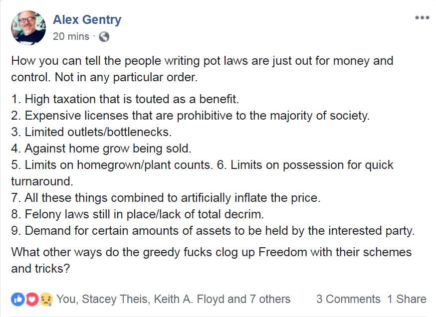 Alex Gentry on what needs to be done to legalize marijuana - Sadly the Safer Arizona inititaive isn't going to give it to you - z_98772.php