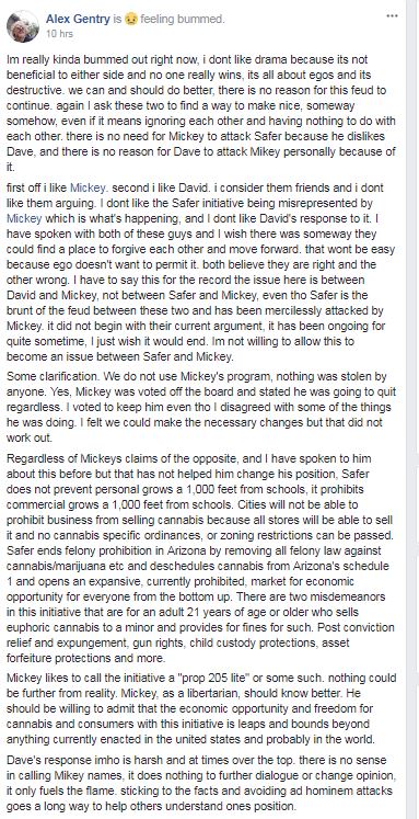 Safer Arizona - Alex's post on September 12, 2017 