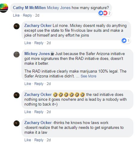 More hate from Safer Arizona and Zachary Ocker - Zachary Ocker Oh look, you're still a crazy old buffoon with lies and your head up your ass - z_98777.php