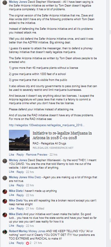 Safer Arizona - Hate messages that Sergeant David Stephen Wisniewski left on Sunday, September 10, 2017 - It looks like Sergeant David Stephen Wisniewski deleted most of his messages either last night (Sept 10, 2017) or this morning (Sept 11, 2017) - A lot of these messages are pure slander