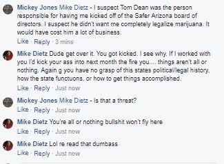 Safer Arizona - Hate messages that Sergeant David Stephen Wisniewski left on Sunday, September 10, 2017 - It looks like Sergeant David Stephen Wisniewski deleted most of his messages either last night (Sept 10, 2017) or this morning (Sept 11, 2017) - A lot of these messages are pure slander