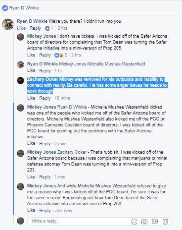 Safer Arizona images -  Safer Arizona's Zachary Ocker is slandering Mickey Jones? - Southwest Cannabis Conference and Expo kicks off in Phoenix  - z_99109.php