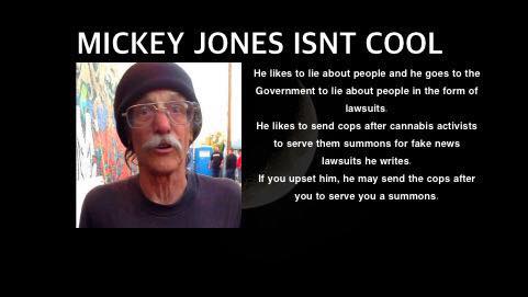 Safer Arizona David Stephen Wisniewski slanders Mickey Jones - David Stephen Wisniewski put this on the Safer Tucson on Memorial Day, May 28, 2018  - z_98834.php